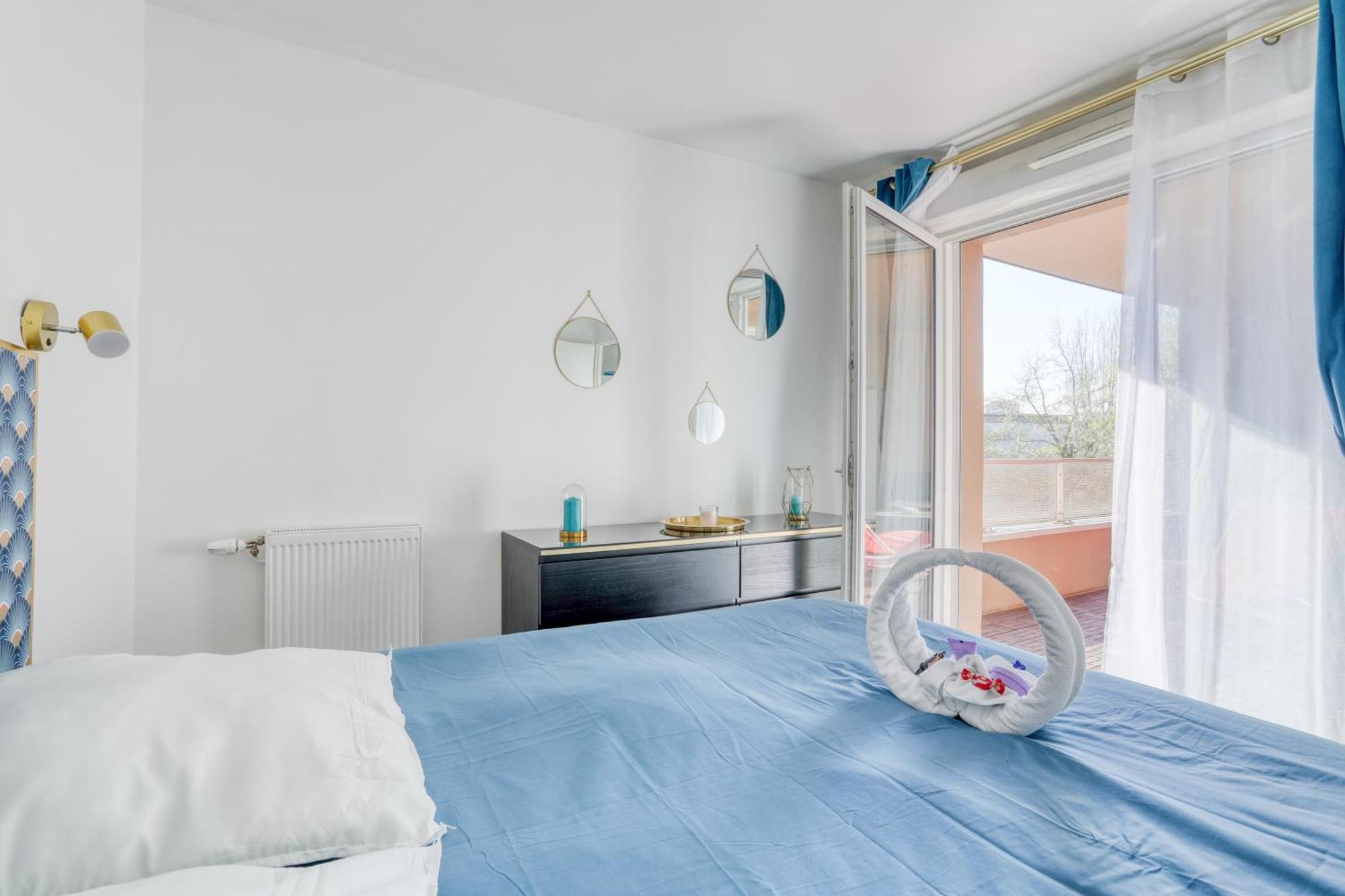 "Le Serenity ", Appartement Spacieux ,Balcon, Parking Prive Gratuit, Netflix, Proche Cdg Et Stade De France Стен Экстерьер фото