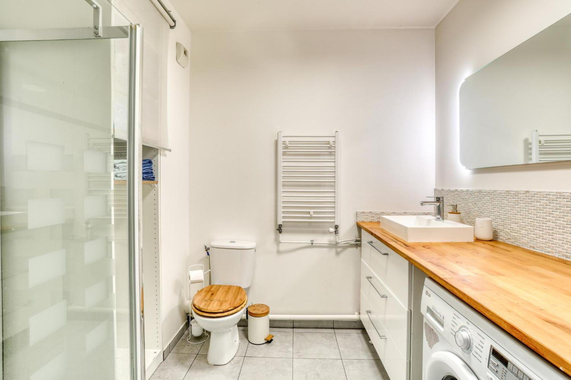"Le Serenity ", Appartement Spacieux ,Balcon, Parking Prive Gratuit, Netflix, Proche Cdg Et Stade De France Стен Экстерьер фото