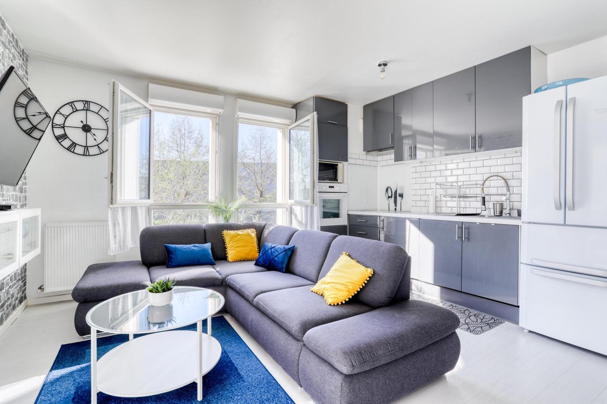 "Le Serenity ", Appartement Spacieux ,Balcon, Parking Prive Gratuit, Netflix, Proche Cdg Et Stade De France Стен Экстерьер фото