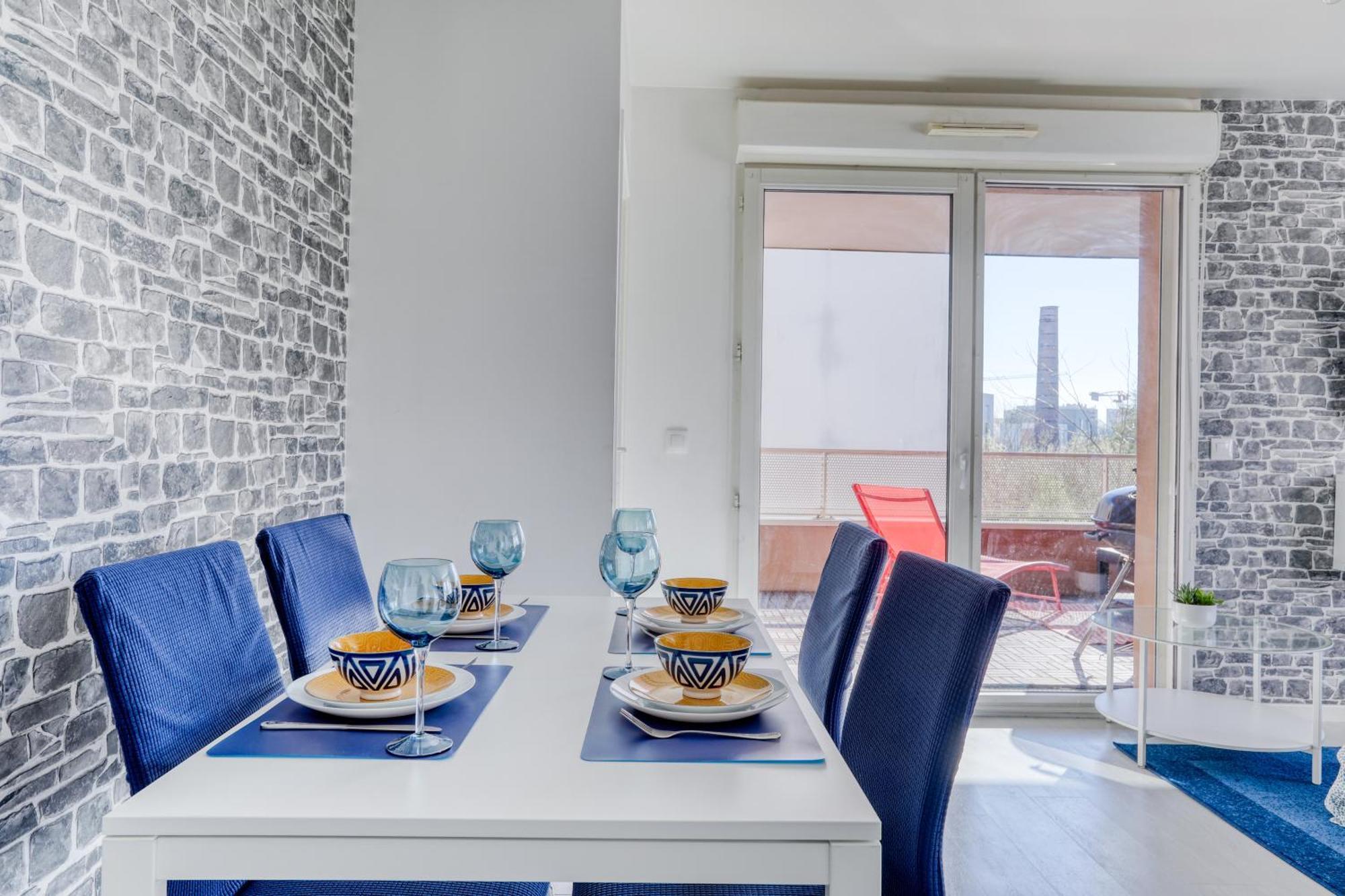 "Le Serenity ", Appartement Spacieux ,Balcon, Parking Prive Gratuit, Netflix, Proche Cdg Et Stade De France Стен Экстерьер фото